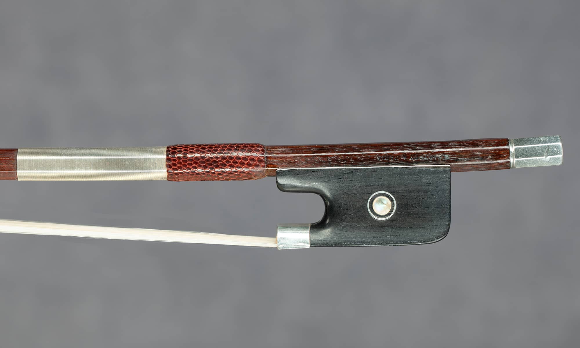 Cello bow by Eugène Sartory